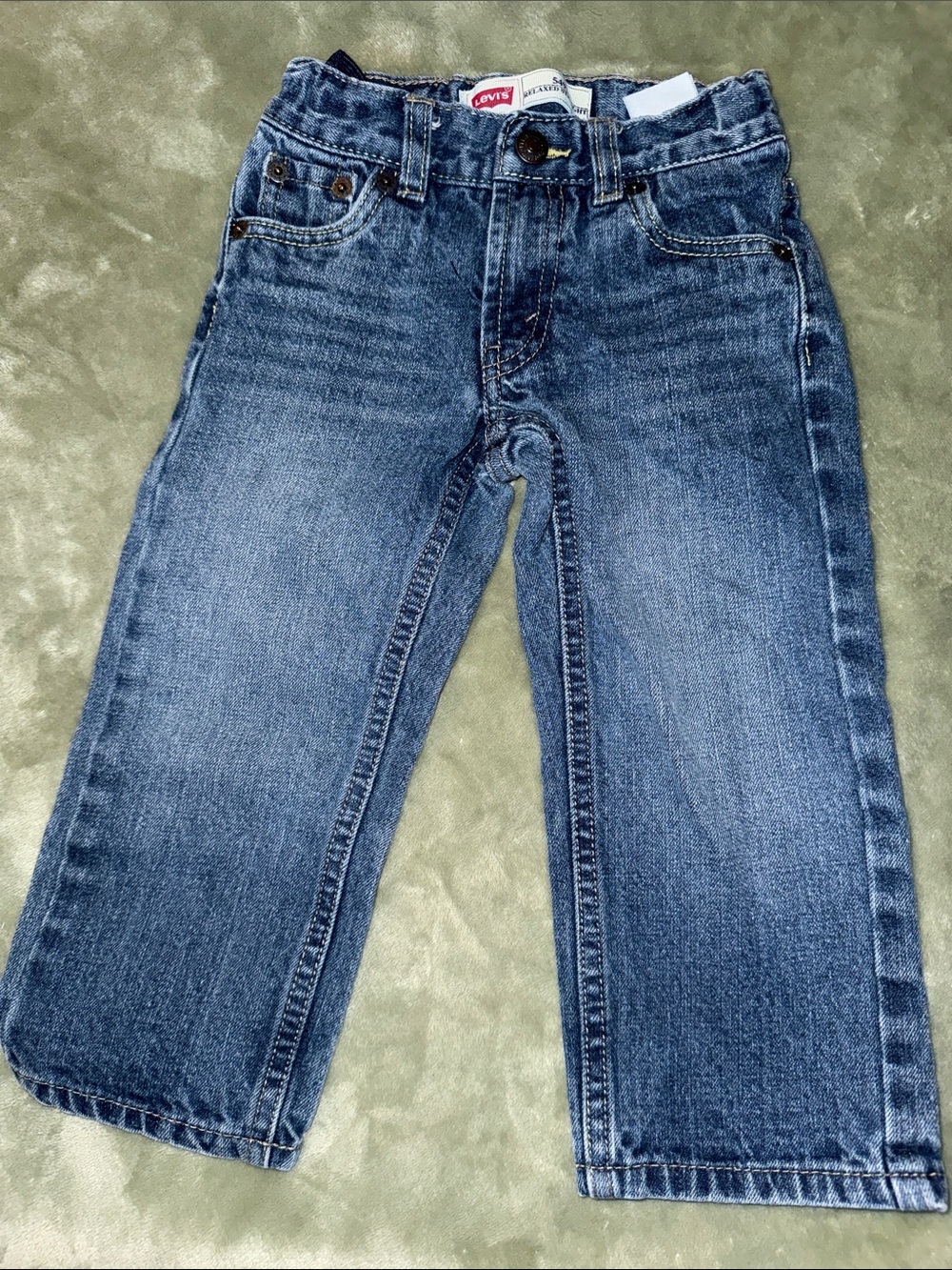 2T boys Levi's Men's Blue Denim Jeans - Classic Straight Fit 2T 🕰️